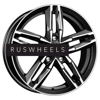 Диски K&K 6x16/5x105 ET39 D56,6 Sayan-оригинал (КС731) Алмаз черный