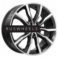 Диски КИК 7,5x18/5x108 ET45 D67,1 Портер (КС906) Алмаз черный Диски КИК 7,5x18/5x108 ET45 D67,1 Портер (КС906) Алмаз черный