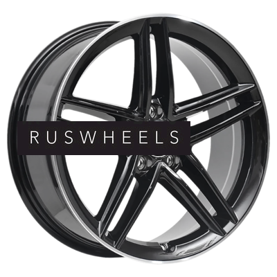 Диски PDW 7,5x18/5x112 ET35 D66,56 FF2127 Gloss Black Machine Edge (PDW)