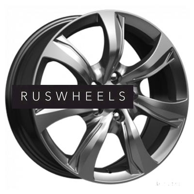 Диски КИК 7x17/5x114,3 ET40 D66,1 Либерти (КС654) Дарк платинум