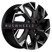 Диски Khomen Wheels 6x15/4x100 ET40 D60,1 KHW1508 (Logan/Sandero) Black-FP