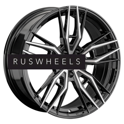 Диски Replay 8x18/5x108 ET47 D60,1 CHR121 BKF (конус, C570)