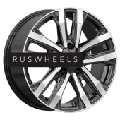 Диски КИК 8x18/5x150 ET60 D110,1 Мичиган (КС1107) Алмаз черный Диски КИК 8x18/5x150 ET60 D110,1 Мичиган (КС1107) Алмаз черный