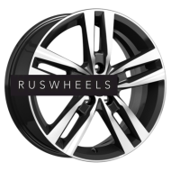 Диски K&K 6,5x16/5x114,3 ET50 D67,1 Rassvet (КС868) Алмаз черный SK