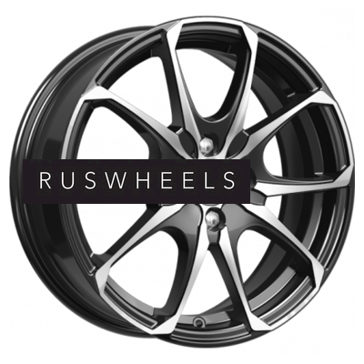 Диски iFree 6x16/5x114,3 ET45 D67,1 Такеши (КС877) Блэк Джек