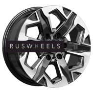 Диски КИК 7,5x17/6x139,7 ET42 D75,1 Тейт (КС1050) Алмаз черный