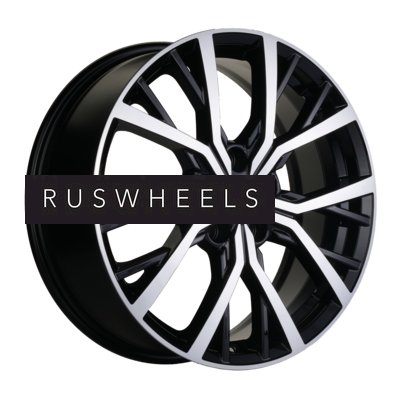 Диски Khomen Wheels 7x18/5x112 ET43 D57,1 KHW1806 (Kodiaq/Tiguan) Black-FP
