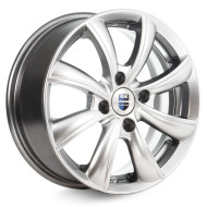 Диски КиК 6,0\R15 4*100 ET50 d60.1 Дарк платинум