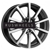 Диски iFree 7x17/5x114,3 ET37 D66,6 Big Byz (КС680) Блэк Джек