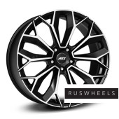 Диски AEZ R21 / 9.5J PCD 5x120 ЕТ 49 ЦО 72.6 Leipzig dark