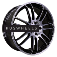Диски INCH 8x18/5x112 ET30 D66,6 FA8535 Gloss Black Machined Face (ZJH) FlowForming