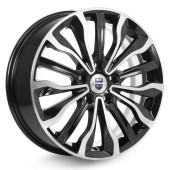 Диски КиК 6.5\R17 5*114.3 ET50 d66.1 Алмаз черный
