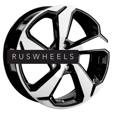 Диски Replay 7,5x19/5x108 ET46 D63,3 GL38 BKF (конус, C570)