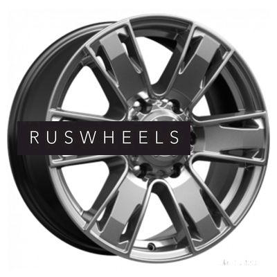 Диски КИК 7x17/6x139,7 ET33 D100,1 Севенна (КС726) Дарк платинум Диски КИК 7x17/6x139,7 ET33 D100,1 Севенна (КС726) Дарк платинум