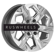 Диски КИК 7,5x17/6x139,7 ET25 D78,1 Тейт (КС1050) Дарк платинум