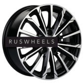 Диски Khomen Wheels 6,5x16/5x114,3 ET45 D60,1 KHW1611 (Toyota/Suzuki) Black-FP