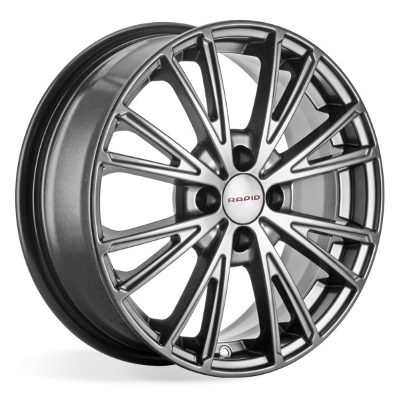 Диски КиК 6,0\R16 4*100 ET41 d60.1 Дарк платинум Диски КиК 6,0\R16 4*100 ET41 d60.1 Дарк платинум