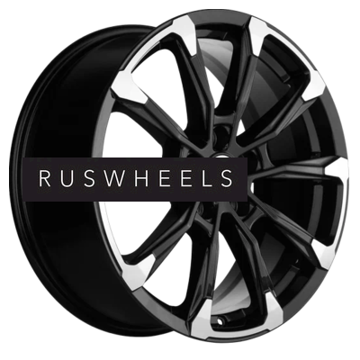 Диски Khomen Wheels 7,5x18/5x114,3 ET35 D60,1 KHW1808 (Lexus NX) Black-FP Диски Khomen Wheels 7,5x18/5x114,3 ET35 D60,1 KHW1808 (Lexus NX) Black-FP