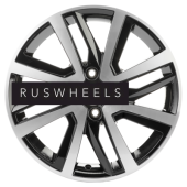 Диски Khomen Wheels 6x16/4x100 ET46 D54,1 KHW1609 (Rio II/Solaris II) Black-FP