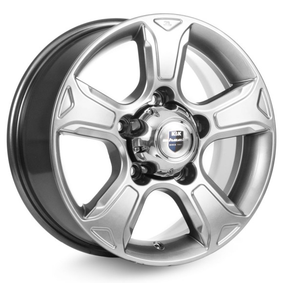 Диски КиК 7,0\R16 5*139.7 ET35 d98.5 Дарк платинум Диски КиК 7,0\R16 5*139.7 ET35 d98.5 Дарк платинум