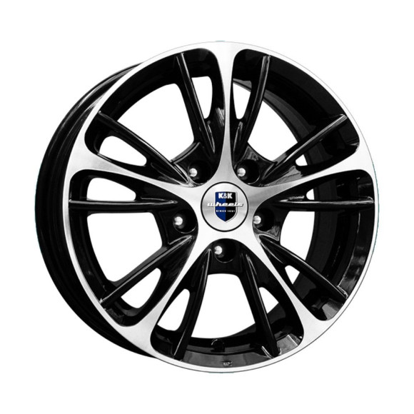 Диски КиК  Мулен Руж (КС467)  5,5\R14 4*100 ET35  d67,1  Алмаз черный  [10788]