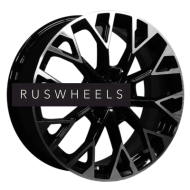 Диски Khomen Wheels 7x17/5x108 ET40 D54,1 KHW1718 (Jac/Москвич 3) Black-FP