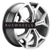 Диски Khomen Wheels 6,5x17/5x112 ET50 D66,6 KHW1710(2) (Mercedes Vito) Gray-FP
