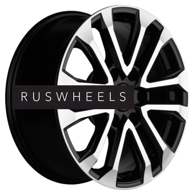 Диски Khomen Wheels 7,5x18/6x114,3 ET38 D67,1 KHW1805 (Mohave) Black-FP