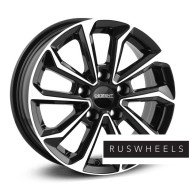Диски Dezent R17 / 7J PCD 5x108 ЕТ 42 ЦО 65.1 KS black polished