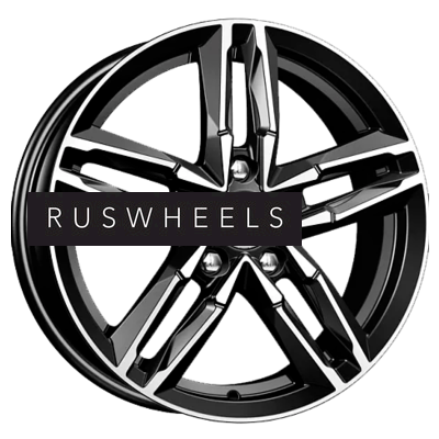 Диски КИК 6x16/5x110 ET45 D63,35 Sayan (КС731M) Алмаз черный Диски КИК 6x16/5x110 ET45 D63,35 Sayan (КС731M) Алмаз черный