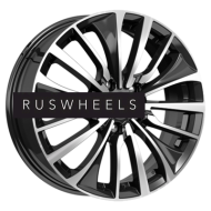 Диски КИК 6,5x17/5x108 ET50 D63,35 Flanker (КС1097) Алмаз черный