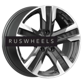 Диски КИК 7x16/5x114,3 ET35 D67,1 Висмут (КС1009) Алмаз черный