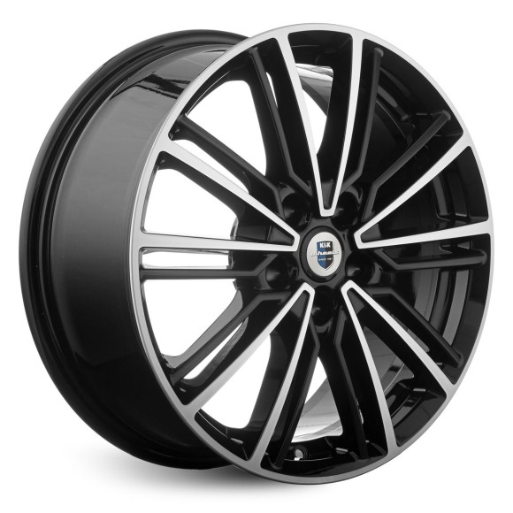 Диски КиК 7,0\R17 5*110 ET48.5 d63.35 Алмаз черный