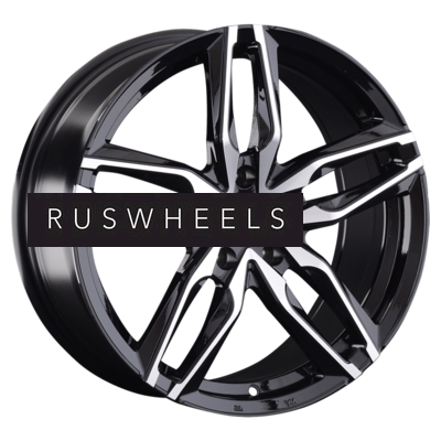 Диски Replay 8x18/5x112 ET45 D57,1 VV291 BKF (конус, C570)