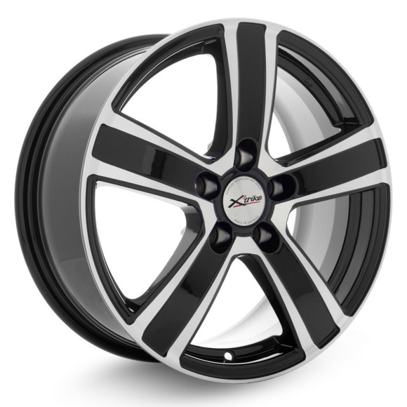 Диски Xtrike 7,0\R16 5*114.3 ET45 d67.1 BK/FP Диски Xtrike 7,0\R16 5*114.3 ET45 d67.1 BK/FP