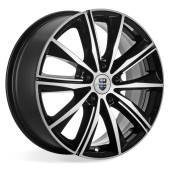 Диски КиК  Арнар (КС896)  7,0\R17 5*115 ET40  d70,2  Алмаз черный  [75582]
