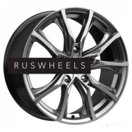 Диски КИК 7,5x17/5x114,3 ET40 D66,1 Твист (КС697М) Дарк платинум