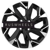 Диски Khomen Wheels 6x15/4x100 ET39 D56,6 KHW1508 (Cobalt) Black-FP