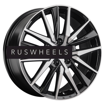 Диски Replay 8x18/5x114,3 ET55 D56,1 SB124 BKF (конус, C570)