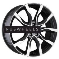 Диски MAK 8,5x20/5x108 ET45 D63,4 Highlands Black mirror