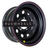 Диски Off-Road Wheels 7x16/5x139,7 ET-3 D110 УАЗ Черный Диски Off-Road Wheels 7x16/5x139,7 ET-3 D110 УАЗ Черный
