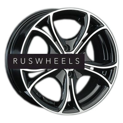 Диски LS 7,5x17/5x114,3 ET45 D73,1 393 BKF