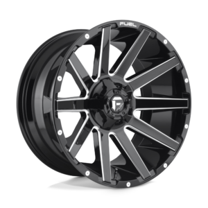 Диски Fuel D615 CONTRA GLOSS BLACK MILLED