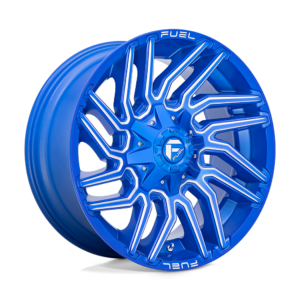 Диски Fuel D774 TYPHOON ANODIZED BLUE MILLED