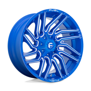 Диски Fuel D774 TYPHOON ANODIZED BLUE MILLED